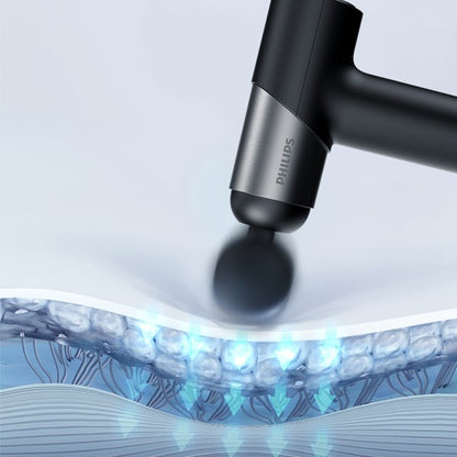 フィリップス PHILIPS PPM7323BK マッサージガン スポーツ ディープマッサージ 衝撃波 強力 プロフェッショナルアクセサリー 簡単(代引不可)