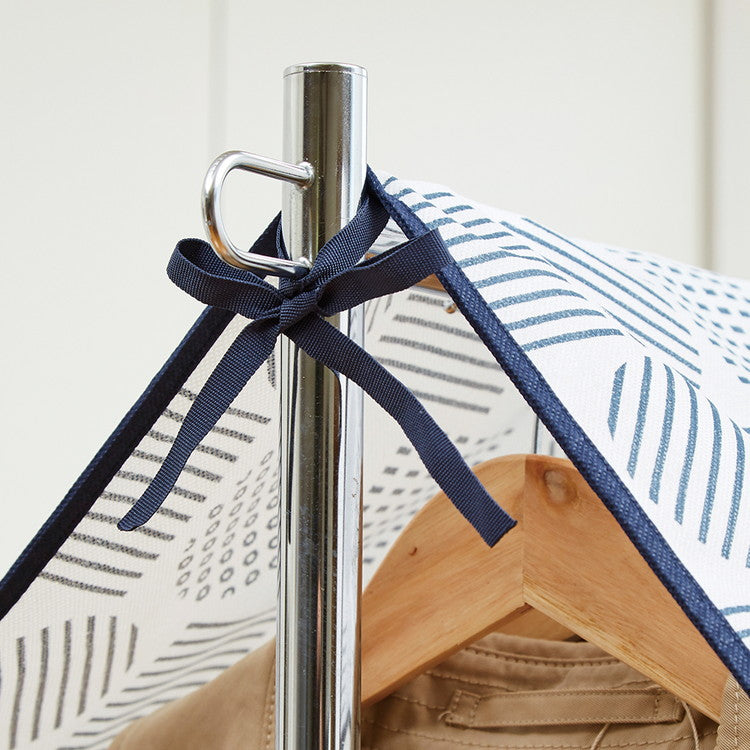 ハンガーラックカバー ハンガーラック カバー のみ 北欧柄 目隠し ホコリよけ 汚れ防止 不織布 衣類カバー 衣類収納 パイプハンガーカバー(代引不可)