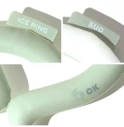 ICE RING アイスリング ネッククーラー 結露しない 繰り返し使える キッズ A3Y4012 Sサイズ suo クールリング 保冷剤 暑さ対策 子供用 キッズ用(代引不可)【メール便】