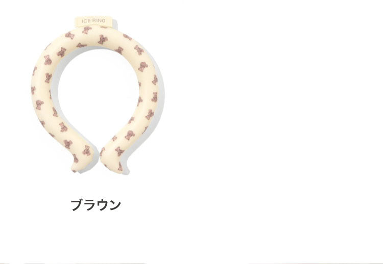 ICE RING アイスリング ネッククーラー 結露しない 繰り返し使える キッズ A3Y4012 Sサイズ suo クールリング 保冷剤 暑さ対策 子供用 キッズ用(代引不可)【メール便】