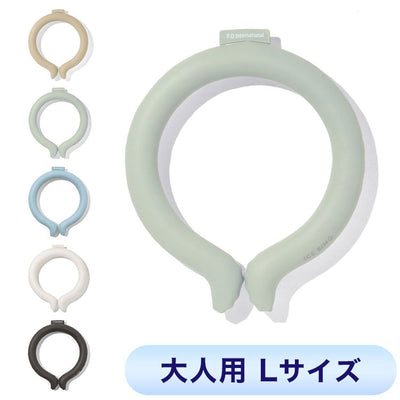 ICE RING アイスリング ネッククーラー 結露しない 繰り返し使える オトナ A3Y4032 Lサイズ suo クールリング 保冷剤 暑さ対策 大人用 おとな用(代引不可)【メール便】