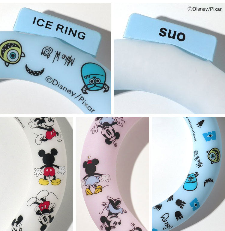 アイスリング ディズニー ネッククーラー 子供用 こども用 結露しない 繰り返し使える ICERING キッズ A3Y4152 Sサイズ クールリング 保冷剤 暑さ対策(代引不可)【メール便配送】