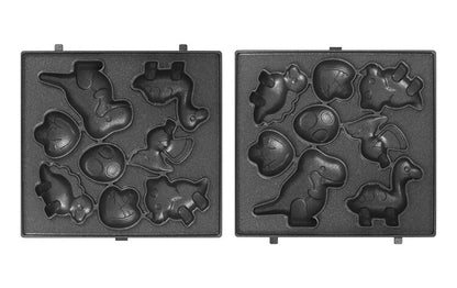 【プレート単品】 ベビーカステラメーカー 恐竜 プレートのみ 替えプレート 着脱可(代引不可)【メール便】