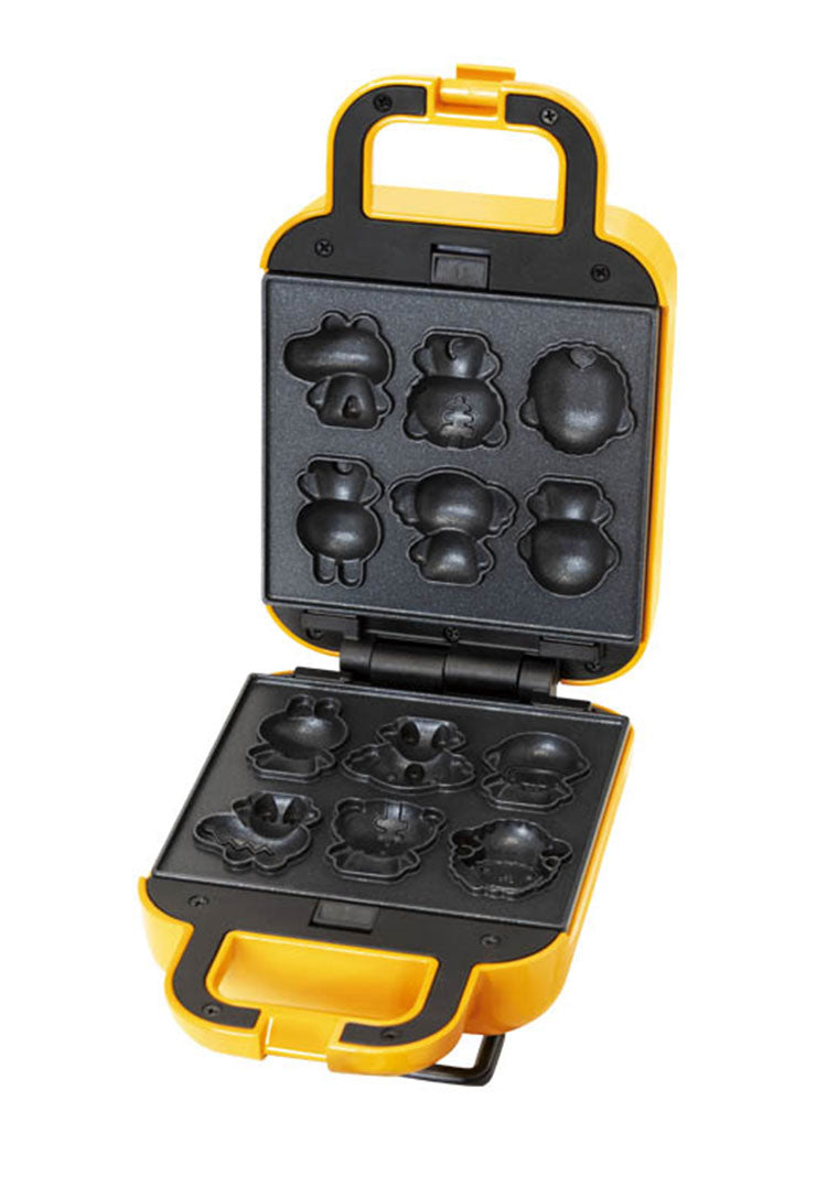 ベビーカステラメーカー 着脱式 動物園プラス 着脱式 動物園 着脱式 クックトイ サンドメーカー お菓子 カステラ ホームパーティー 子供 省スペース S01HS-024YL