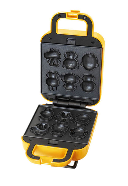 ベビーカステラメーカー 着脱式 動物園プラス 着脱式 動物園 着脱式 クックトイ サンドメーカー お菓子 カステラ ホームパーティー 子供 省スペース S01HS-024YL