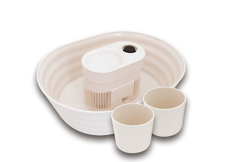 流しそうめん器 卓上 そうめん 乾電池式 薬味皿 蕎麦 蕎麦猪口セット 流れる そうめん