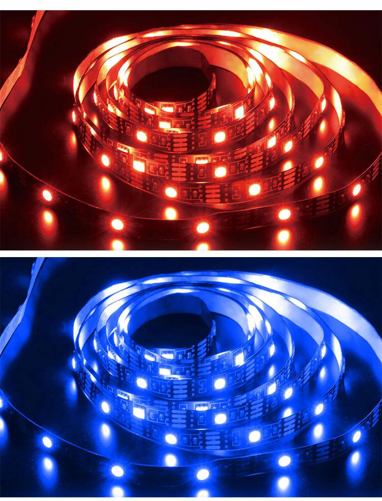 【3個セット】 LEDイルミネーションテープライト 1.5m テープ ライト パーティー 誕生日 飾り ライト 調色可能 取付簡単 切断可能 テレビ裏 おしゃれ 間接照明 ライトアップ DIY S03LT-001BK