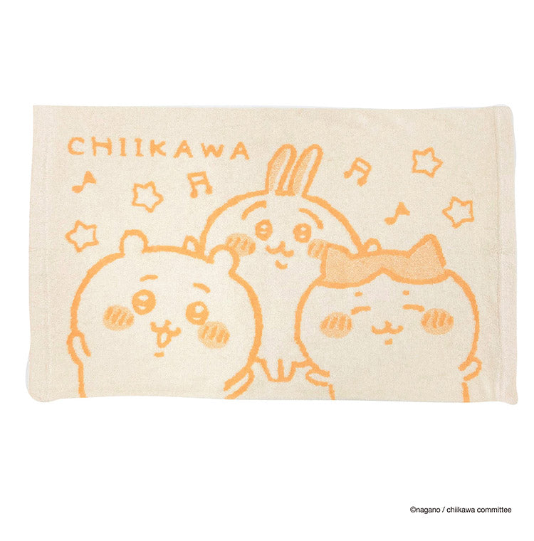 ちいかわ 抗菌防臭加工 のびのび枕カバー ちいかわ ハチワレ うさぎ 35×50 43×63 枕カバー パイル生地 タオル生地 筒形 伸縮 ストレッチ 子ども 柄 可愛い(代引不可)【メール便配送】