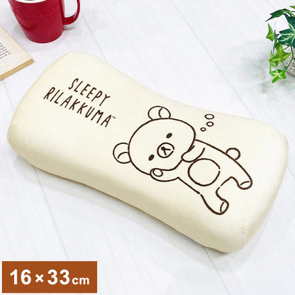 リラックマ ミニリラックスピロー パステルシリーズ リラックマ 腰枕 背当てクッション 可愛い かわいい キャラクター(代引不可)