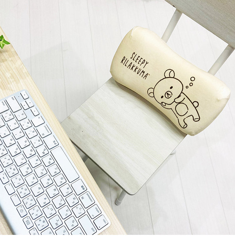 リラックマ ミニリラックスピロー パステルシリーズ リラックマ 腰枕 背当てクッション 可愛い かわいい キャラクター(代引不可)