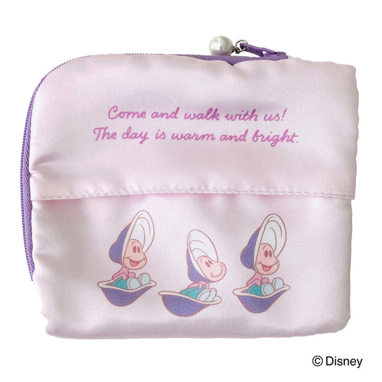 ディズニー ティッシュポーチ ヤングオイスター キャラクター Disney ティッシュポーチ ティッシュ 小物入れ 収納 メイクポーチ(代引不可)