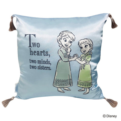 ディズニー ミニクッション アナと雪の女王 30×40cm アナ雪 ラウンド 四角 クッション タッセル付き 座布団 枕 インテリア リラックス ピロー キャラクター(代引不可)