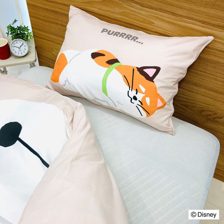 ディズニー 布団カバー2点セット シングルロングサイズ ベイマックス シングルサイズ 掛布団カバー1枚 枕カバー1枚 シングル ディズニー キャラクター 布団セット(代引不可)