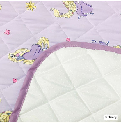 ちょこっと敷パッド ラプンツェル 敷きパッド 100×65cm 滑り止め加工 接触冷感シリーズ ディズニー かわいい おしゃれ プレゼント ギフト ごろ寝 お昼寝 マット(代引不可)