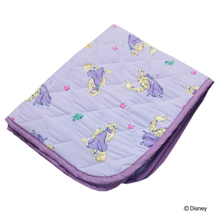 ちょこっと敷パッド ラプンツェル 敷きパッド 100×65cm 滑り止め加工 接触冷感シリーズ ディズニー かわいい おしゃれ プレゼント ギフト ごろ寝 お昼寝 マット(代引不可)
