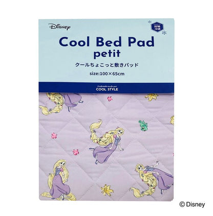 ちょこっと敷パッド ラプンツェル 敷きパッド 100×65cm 滑り止め加工 接触冷感シリーズ ディズニー かわいい おしゃれ プレゼント ギフト ごろ寝 お昼寝 マット(代引不可)