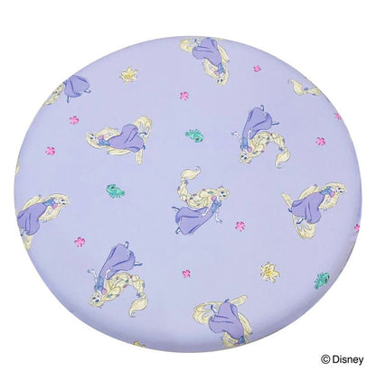 冷感シートクッション ラプンツェル 円形 クッション マイクロ生地 ふんわり 通年使用可 接触冷感シリーズ ディズニー かわいい おしゃれ プレゼント ギフト 座布団(代引不可)