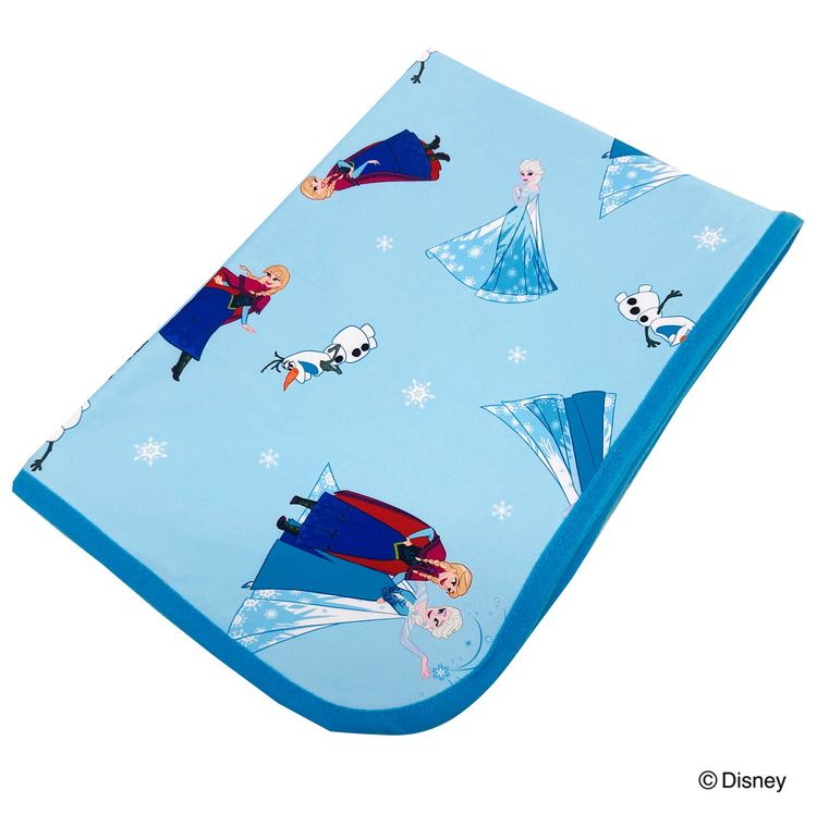 クールブランケット アナと雪の女王 100×70cm リバーシブル パイル生地 接触冷感シリーズ ディズニー かわいい おしゃれ プレゼント ギフト お昼寝 アナ エルサ オラフ(代引不可)