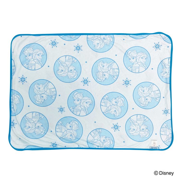 クールブランケット アナと雪の女王 100×70cm リバーシブル パイル生地 接触冷感シリーズ ディズニー かわいい おしゃれ プレゼント ギフト お昼寝 アナ エルサ オラフ(代引不可)