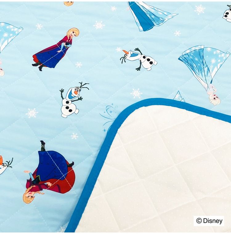 ちょこっと敷パッド アナと雪の女王 敷きパッド 100×65cm 滑り止め加工 接触冷感シリーズ ディズニー かわいい おしゃれ プレゼント ギフト ごろ寝 お昼寝 マット アナ エルサ オラフ(代引不可)