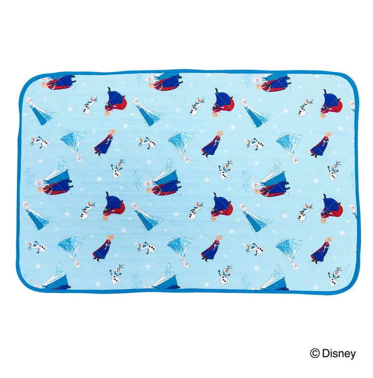 ちょこっと敷パッド アナと雪の女王 敷きパッド 100×65cm 滑り止め加工 接触冷感シリーズ ディズニー かわいい おしゃれ プレゼント ギフト ごろ寝 お昼寝 マット アナ エルサ オラフ(代引不可)