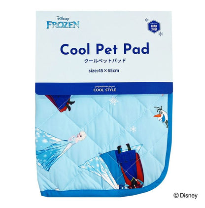 ペットマット アナと雪の女王 滑り止め加工 ペット用 接触冷感シリーズ ディズニー かわいい おしゃれ 涼しい プレゼント ギフト ペット 犬 猫 マット アナ エルサ オラフ(代引不可)