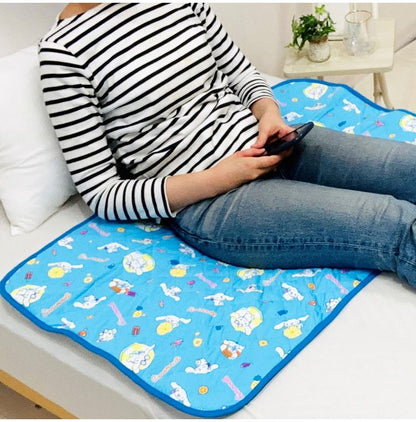 ちょこっと敷パッド シナモンロール 敷きパッド 100×65cm 滑り止め加工 接触冷感シリーズ サンリオキャラクターズ sanrio かわいい おしゃれ プレゼント ギフト ごろ寝 お昼寝 マット(代引不可)