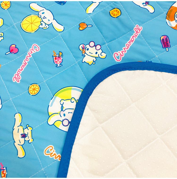 ちょこっと敷パッド シナモンロール 敷きパッド 100×65cm 滑り止め加工 接触冷感シリーズ サンリオキャラクターズ sanrio かわいい おしゃれ プレゼント ギフト ごろ寝 お昼寝 マット(代引不可)