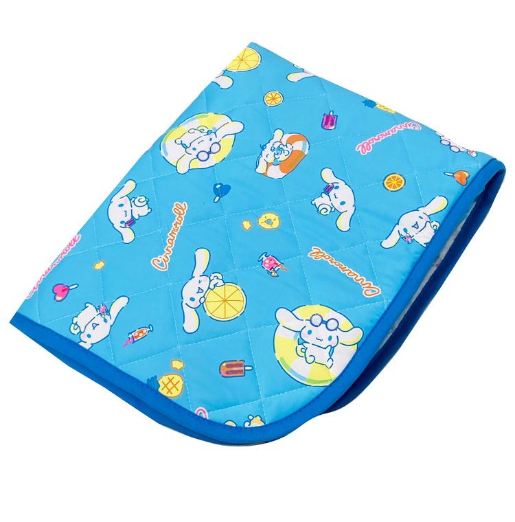 ちょこっと敷パッド シナモンロール 敷きパッド 100×65cm 滑り止め加工 接触冷感シリーズ サンリオキャラクターズ sanrio かわいい おしゃれ プレゼント ギフト ごろ寝 お昼寝 マット(代引不可)