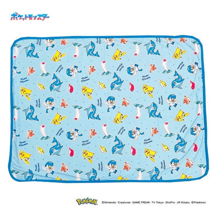 クールブランケット ポケモン 100×70cm リバーシブル パイル生地 接触冷感シリーズ pokemon かっこいい おしゃれ プレゼント ギフト お昼寝 ピカチュウ(代引不可)