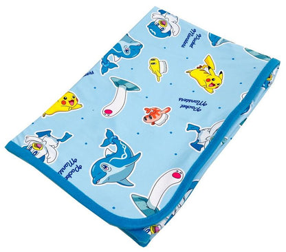 クールブランケット ポケモン 100×70cm リバーシブル パイル生地 接触冷感シリーズ pokemon かっこいい おしゃれ プレゼント ギフト お昼寝 ピカチュウ(代引不可)