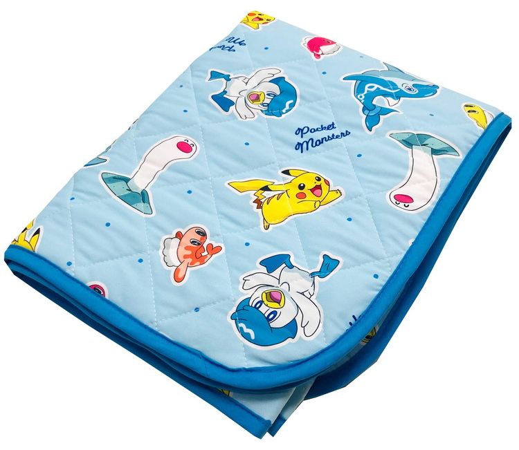 ちょこっと敷パッド ポケモン 敷きパッド 100×65cm 滑り止め加工 接触冷感シリーズ pokemon かっこいい おしゃれ プレゼント ギフト ごろ寝 お昼寝 マット ピカチュウ(代引不可)