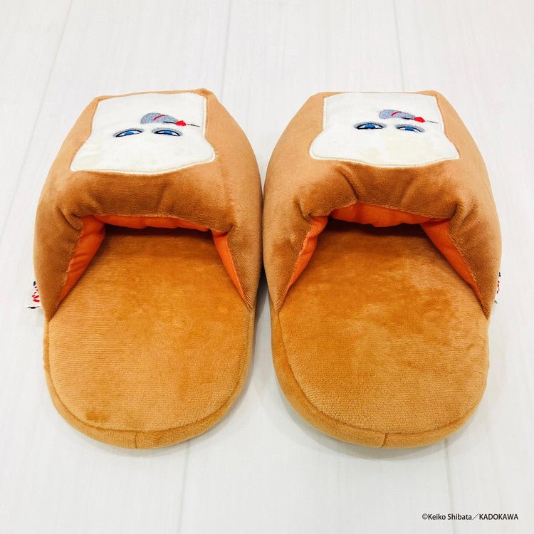 パンどろぼう クニャック ルームスリッパ 約22cm - 25cmサイズ プレゼント スリッパ 屋内 インテリア キャラクター グッズ(代引不可)