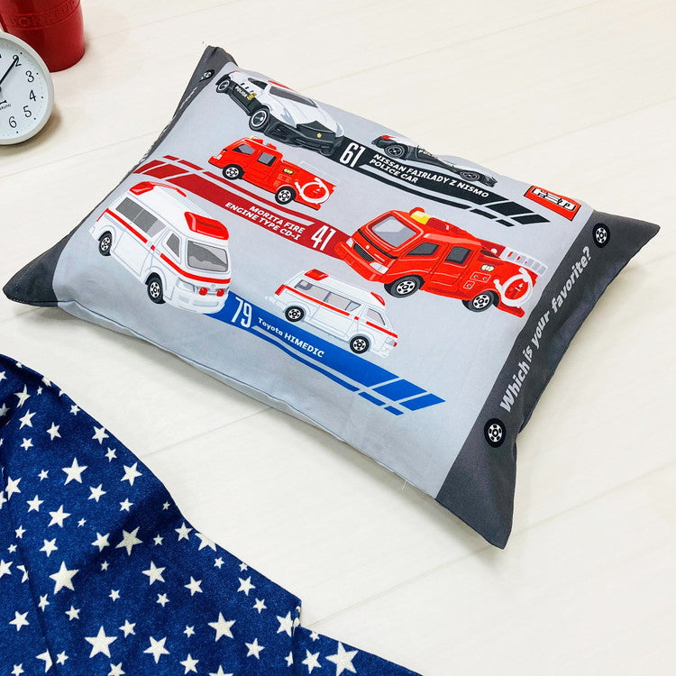 子供枕カバー トミカ タカラトミー キャラクター かわいい 子供 こども ジュニア 子ども キッズ プレゼント 贈り物 ギフト 男の子 女の子 クリスマス 誕生日 人気 幼稚園 保育園(代引不可)