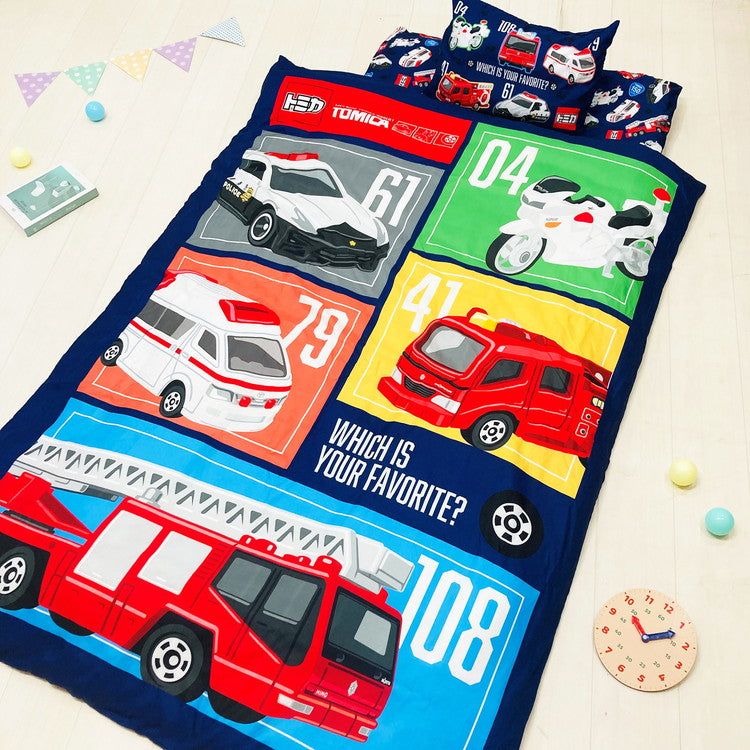 ジュニア掛布団カバー トミカ タカラトミー キャラクター かわいい 子供 こども ジュニア 子ども キッズ プレゼント 贈り物 ギフト 男の子 女の子 クリスマス 誕生日 人気 幼稚園 保育園(代引不可)