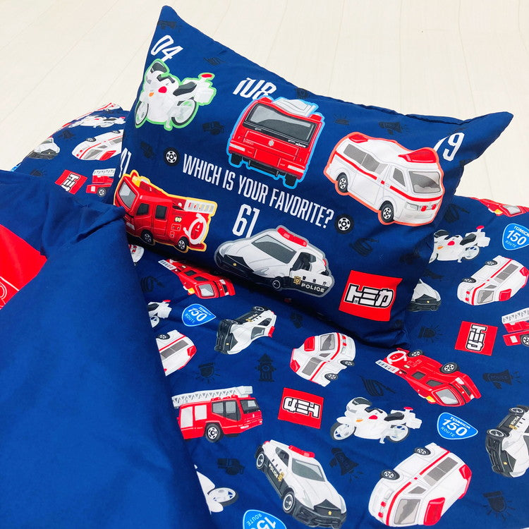 ジュニア掛布団カバー トミカ タカラトミー キャラクター かわいい 子供 こども ジュニア 子ども キッズ プレゼント 贈り物 ギフト 男の子 女の子 クリスマス 誕生日 人気 幼稚園 保育園(代引不可)