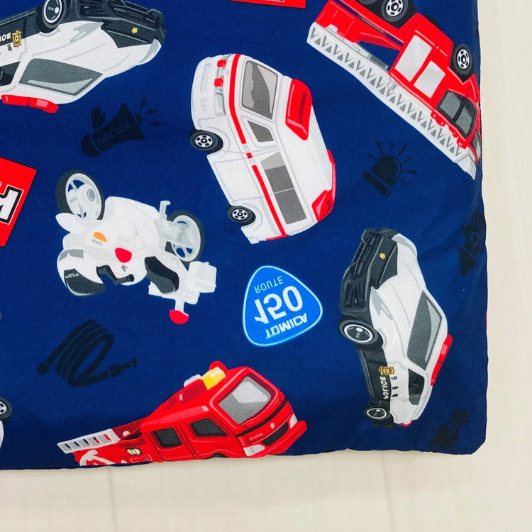 ジュニア敷布団カバー トミカ タカラトミー キャラクター かわいい 子供 こども ジュニア 子ども キッズ プレゼント 贈り物 ギフト 男の子 女の子 クリスマス 誕生日 人気 幼稚園 保育園(代引不可)
