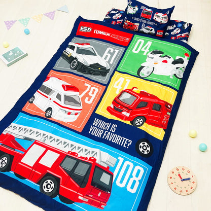 ジュニア敷布団カバー トミカ タカラトミー キャラクター かわいい 子供 こども ジュニア 子ども キッズ プレゼント 贈り物 ギフト 男の子 女の子 クリスマス 誕生日 人気 幼稚園 保育園(代引不可)