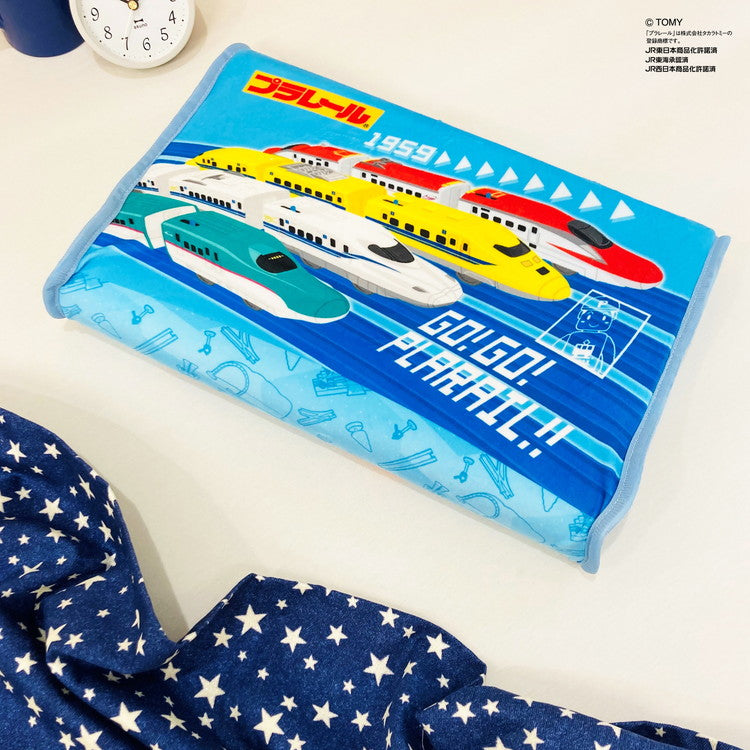 ジュニアソフト低反発枕 プラレール 乗り物 キャラクター かわいい 子供 こども ジュニア 子ども キッズ プレゼント 贈り物 ギフト 男の子 女の子 クリスマス 誕生日 人気 幼稚園 保育園(代引不可)