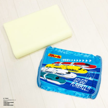 ジュニアソフト低反発枕 プラレール 乗り物 キャラクター かわいい 子供 こども ジュニア 子ども キッズ プレゼント 贈り物 ギフト 男の子 女の子 クリスマス 誕生日 人気 幼稚園 保育園(代引不可)