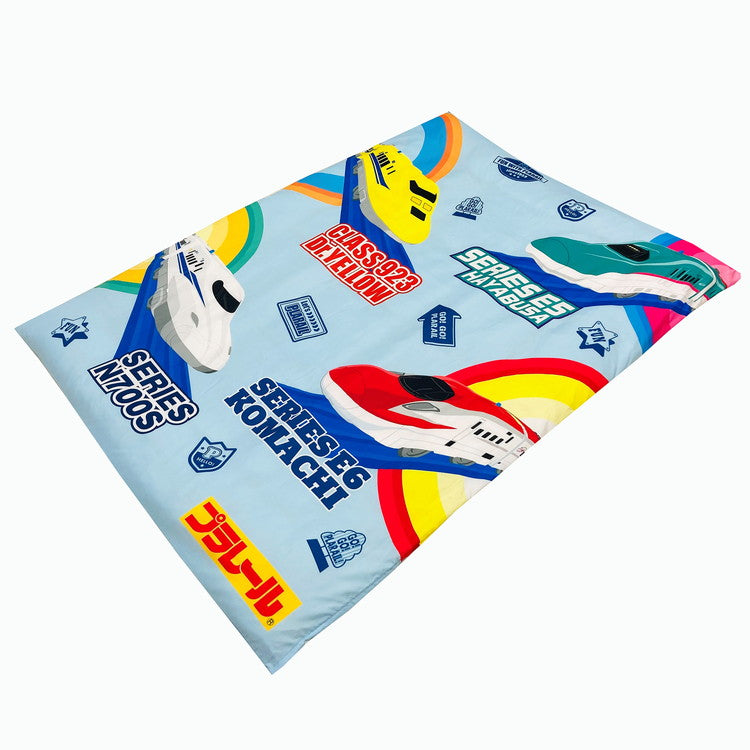 ジュニア掛布団カバー プラレール 乗り物 キャラクター かわいい 子供 こども ジュニア 子ども キッズ プレゼント 贈り物 ギフト 男の子 女の子 クリスマス 誕生日 人気 幼稚園 保育園(代引不可)