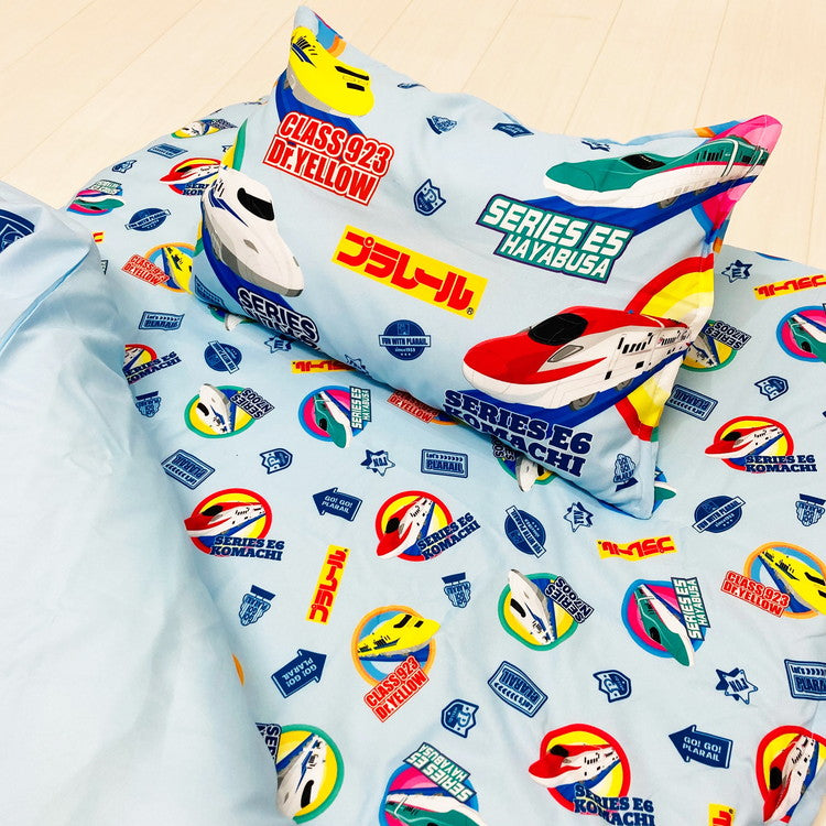 ジュニア敷布団カバー プラレール 乗り物 キャラクター かわいい 子供 こども ジュニア 子ども キッズ プレゼント 贈り物 ギフト 男の子 女の子 クリスマス 誕生日 人気 幼稚園 保育園(代引不可)