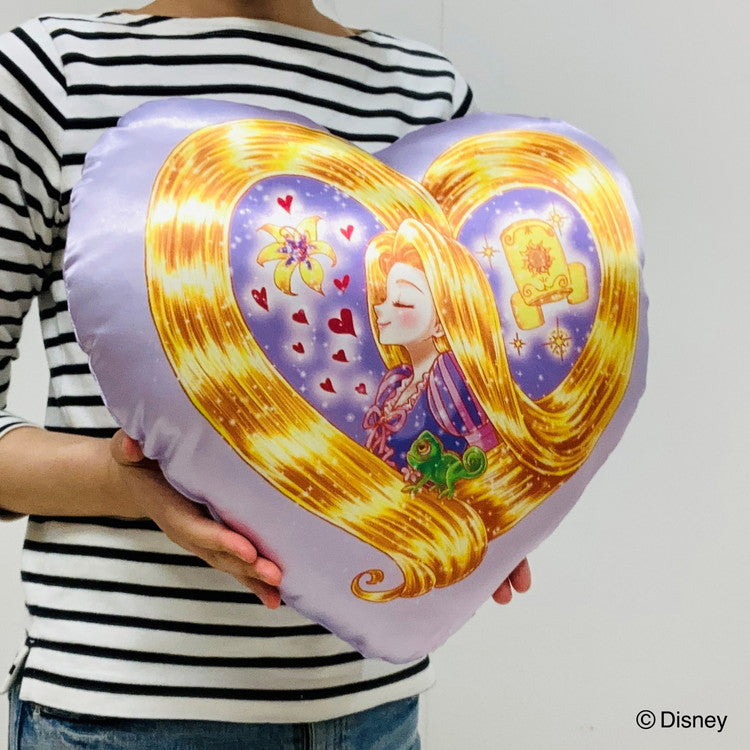 ディズニー ダイカットクッション ラプンツェル 中川翔子 (ラプンツェル アート コレクション BY 中川翔子) キャラクター プリンセス(代引不可)