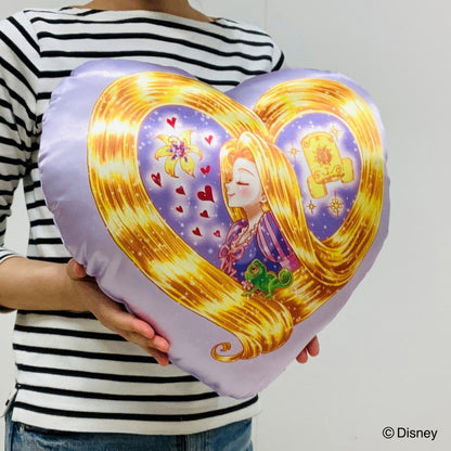 ディズニー ダイカットクッション ラプンツェル 中川翔子 (ラプンツェル アート コレクション BY 中川翔子) キャラクター プリンセス(代引不可)