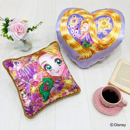 ディズニー ダイカットクッション ラプンツェル 中川翔子 (ラプンツェル アート コレクション BY 中川翔子) キャラクター プリンセス(代引不可)