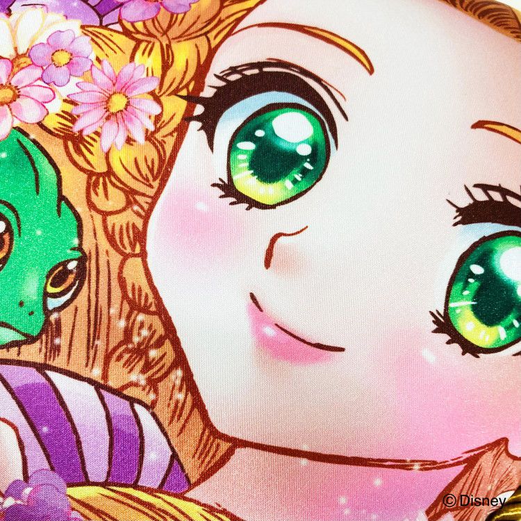 ディズニー ミニクッション ラプンツェル 中川翔子 (ラプンツェル アート コレクション BY 中川翔子) キャラクター プリンセス(代引不可)