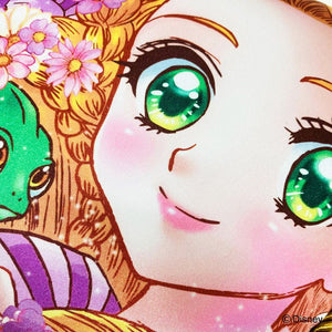 ディズニー ミニクッション ラプンツェル 中川翔子 (ラプンツェル アート コレクション BY 中川翔子) キャラクター プリンセス(代引不可)