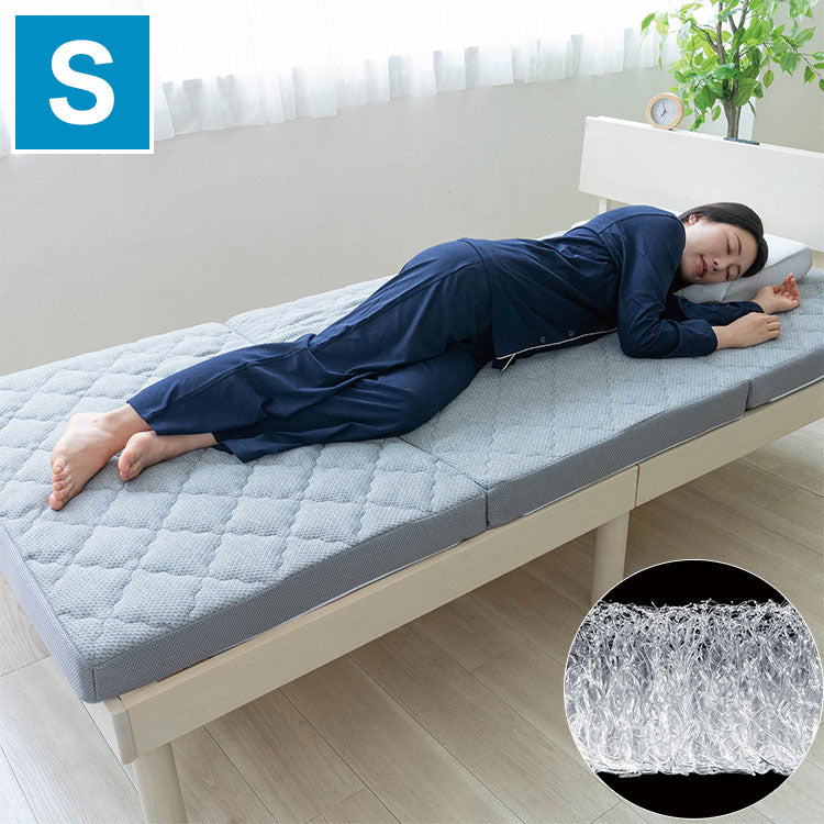 空気の上で眠るマットレス Air Sleep Mattress 空気の上で眠るマットレス まるで雲(空気)の上で浮いているかのような独特な寝心地 交通気&高弾力3D樹脂ファイバー素材 丸洗いOK リバーシブル(代引不可)