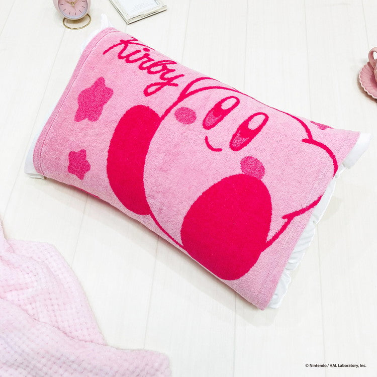 星のカービィ のびのび枕カバー カービィ キャラクター 枕カバー 枕 まくら マクラ カバー 寝具カバー kirby ニンテンドー 任天堂 幅51×奥行33cm ピローケース ピロー(代引不可)