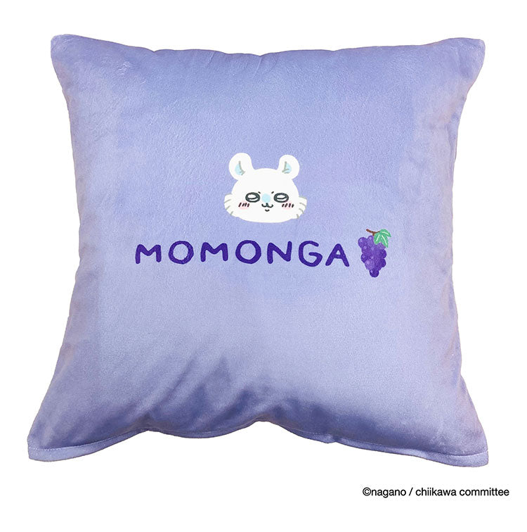 ちいかわ クッションカバー 45×45cm ちいかわ ハチワレ うさぎ モモンガ かわいい 可愛い フルーツ デザイン 果物 柄 カバー単品 プレゼント(代引不可)